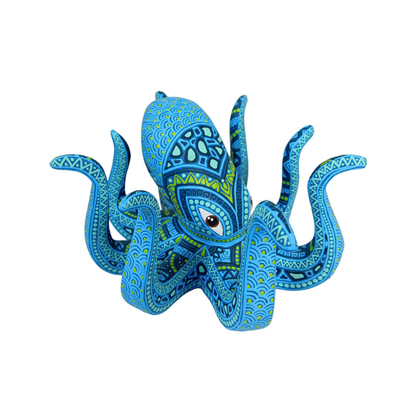 Anel Shunashi: Little Octopus Woodcarving