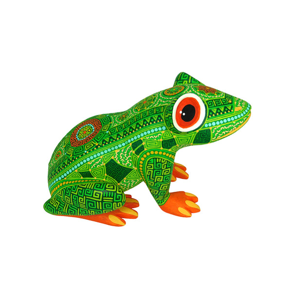 Anel Shunashi: Frog Woodcarving