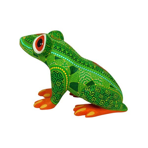 Anel Shunashi: Frog Woodcarving