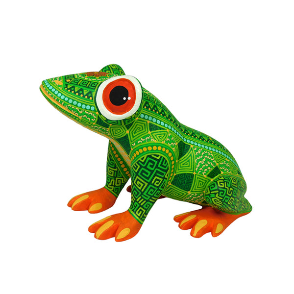 Anel Shunashi: Frog Woodcarving