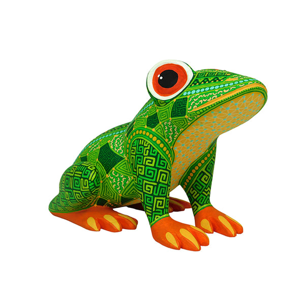 Anel Shunashi: Frog Woodcarving