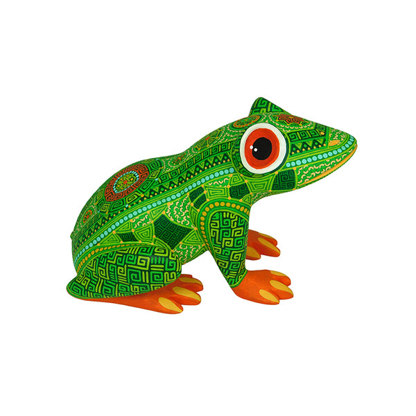 Anel Shunashi: Frog Woodcarving