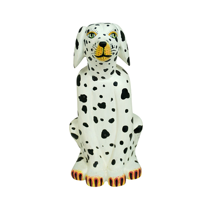 Avelino Perez: Dalmatian Dog Woodcarving