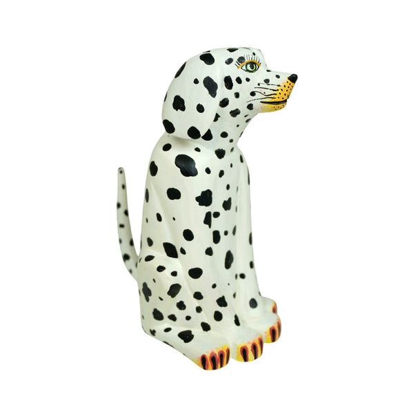 Avelino Perez: Dalmatian Dog Woodcarving