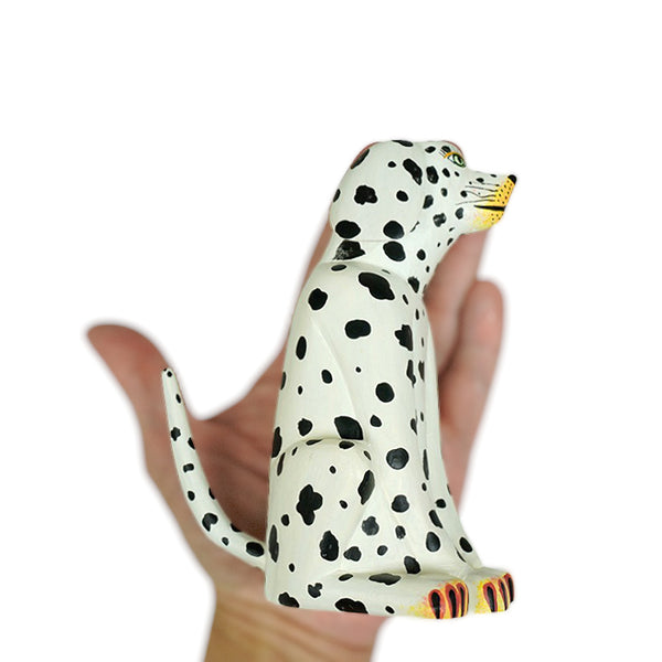 Avelino Perez: Dalmatian Dog Woodcarving