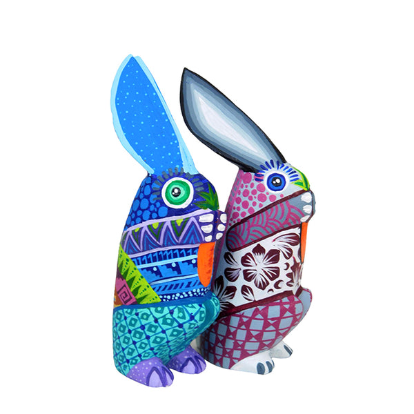 Susana Carolinba Calvo: Little Rabbits Woodcarving