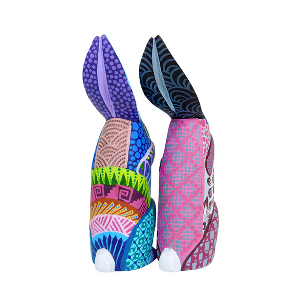 Susana Carolinba Calvo: Little Rabbits Woodcarving