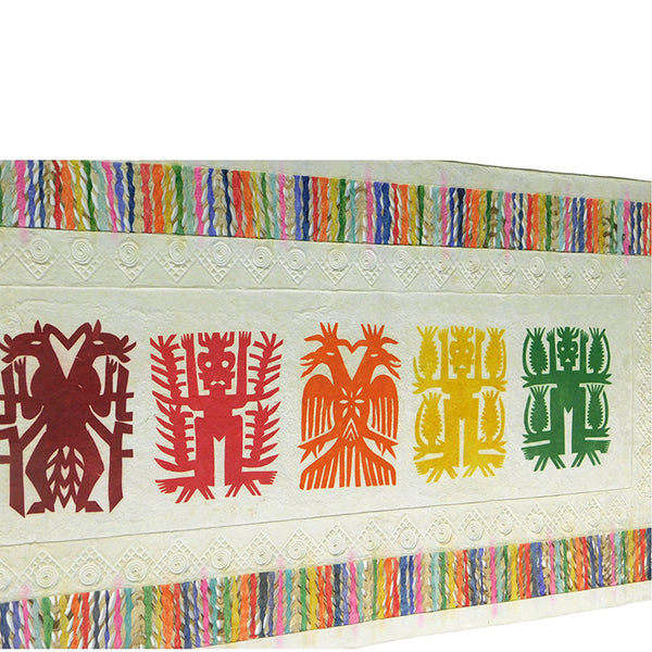 Bark Paper Wall Art: PreColumbian Symbols