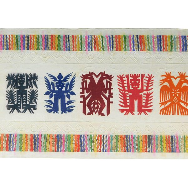 Bark Paper Wall Art: PreColumbian Symbols