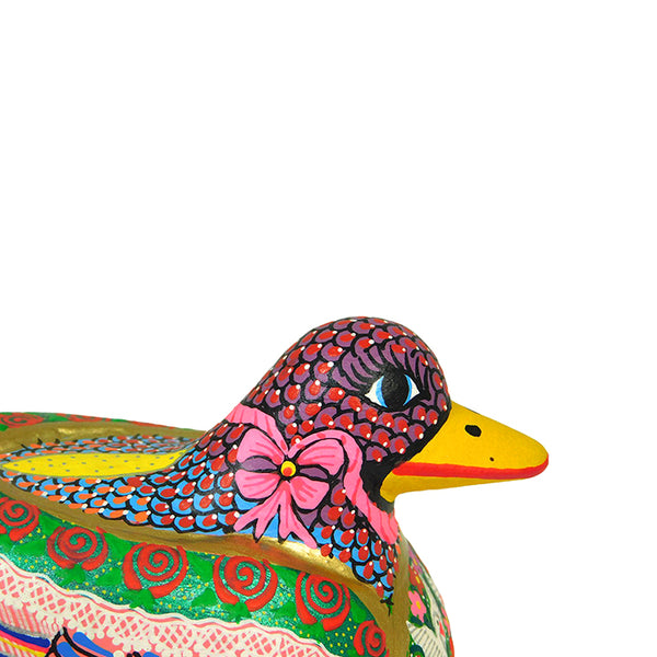 Maria Jimenez: Duck Woodcarving Alebrije