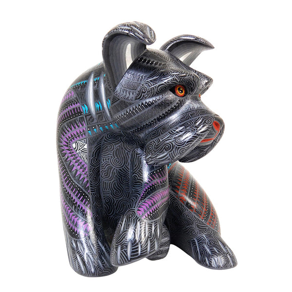 ON SALE Diego Ramirez: Elegant Scottish Terrier Woodcarving