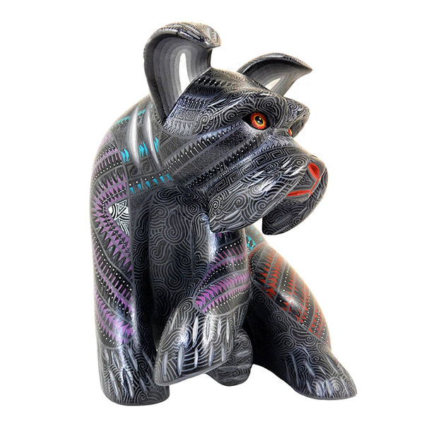 ON SALE Diego Ramirez: Elegant Scottish Terrier Woodcarving