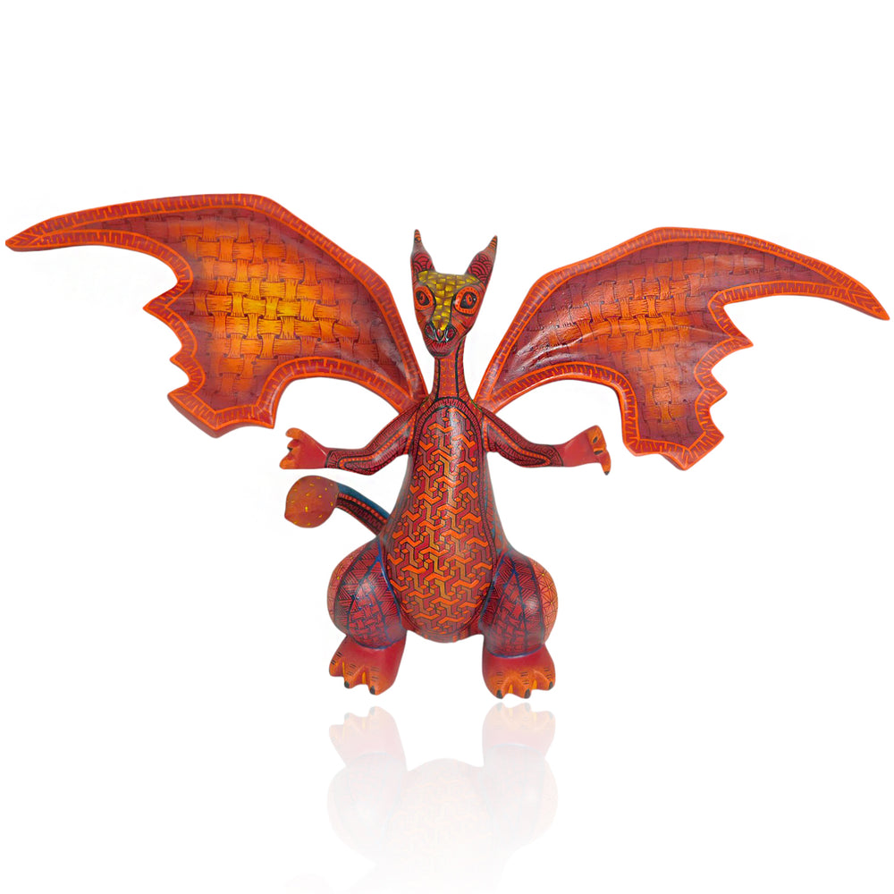 Emmanuel Julian: Fiery Dragon Woodcarving