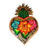 Fabian Family: Embroidery Heart Woodcarving