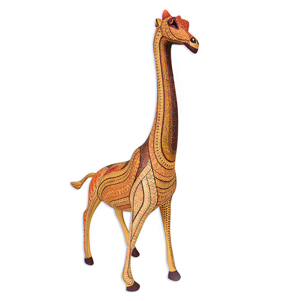 Isabel Fabian: Exquisite Giraffe Woodcarving