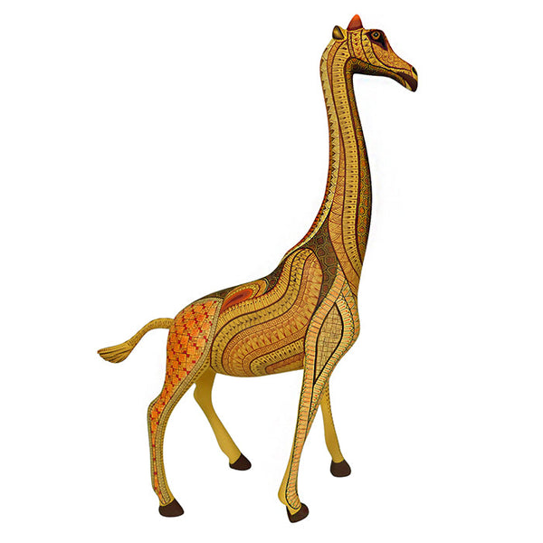 Isabel Fabian: Exquisite Giraffe Woodcarving