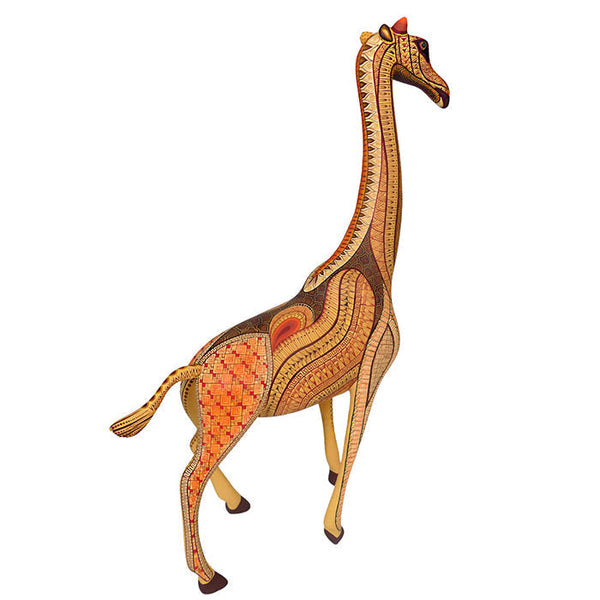 Isabel Fabian: Exquisite Giraffe Woodcarving