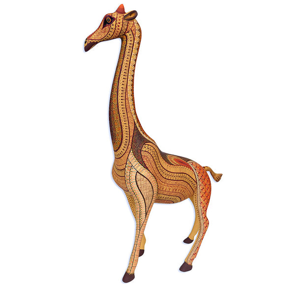 Isabel Fabian: Exquisite Giraffe Woodcarving