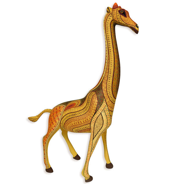 Isabel Fabian: Exquisite Giraffe Woodcarving