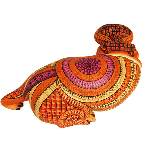 ON SALE Isabel Fabian: Spectacular Hippopotamus Alebrije Woodcarving