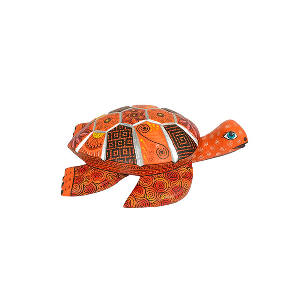 Isabel Fabian: Little Turtle Woodcarving