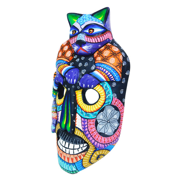 Julia Fuentes: PreColumbian Cat Wall Hanging Mask