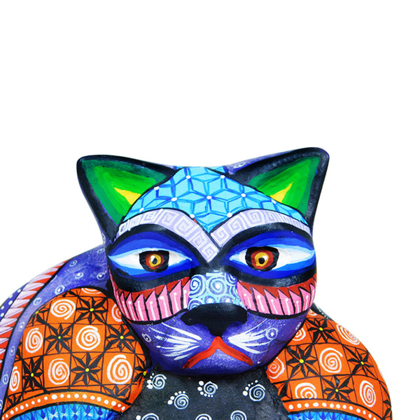 Julia Fuentes: PreColumbian Cat Wall Hanging Mask