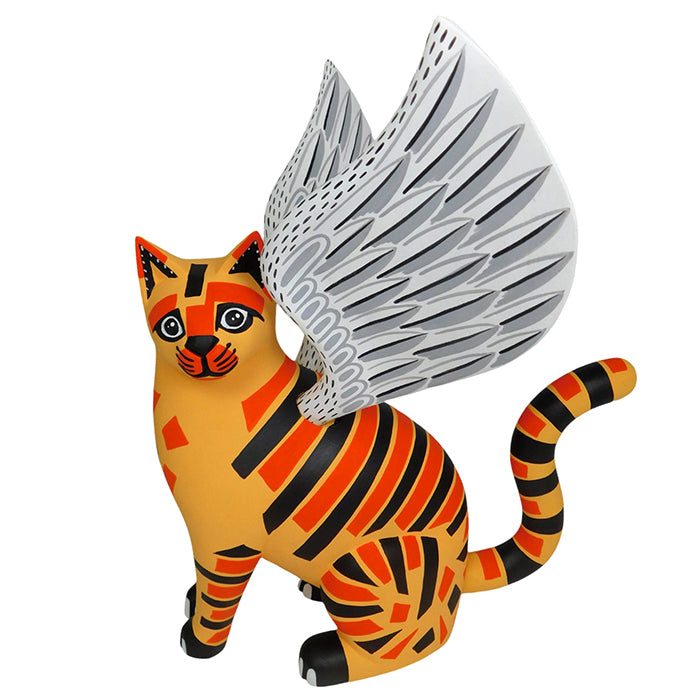 Luis Pablo: Angel Cat Sculpture