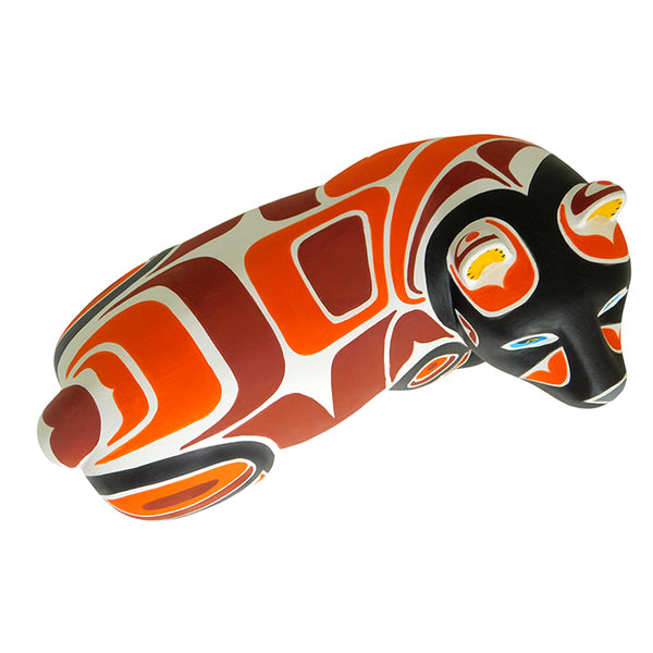 Luis Pablo: Pacific Northwest Coast Art Bear Woodcarving