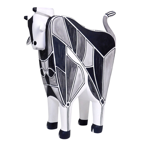 Luis Pablo: Fine Art Cubist Bull Sculpture