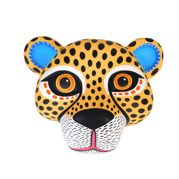 Luis Pablo: Cheetah Mask Sculpture