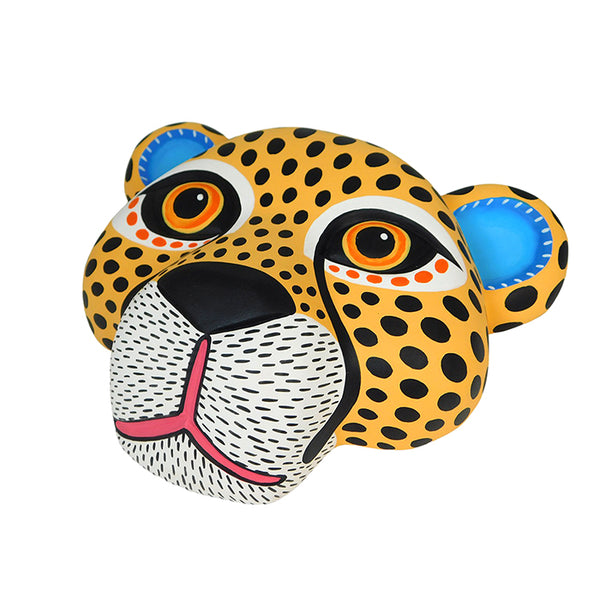 Luis Pablo: Cheetah Mask Sculpture