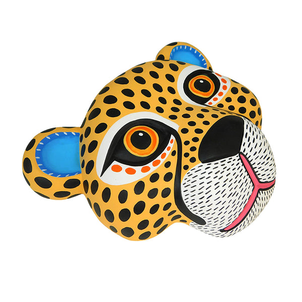 Luis Pablo: Cheetah Mask Sculpture