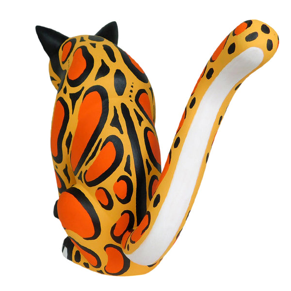 Luis Pablo: Mesoamerican Ocelot Woodcarving