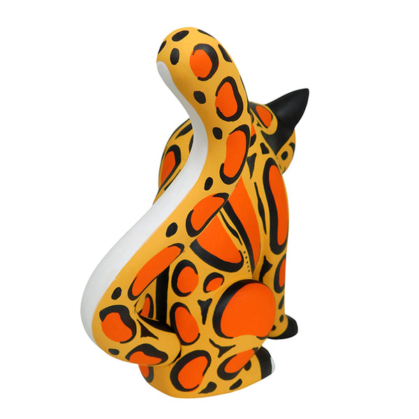 Luis Pablo: Mesoamerican Ocelot Woodcarving