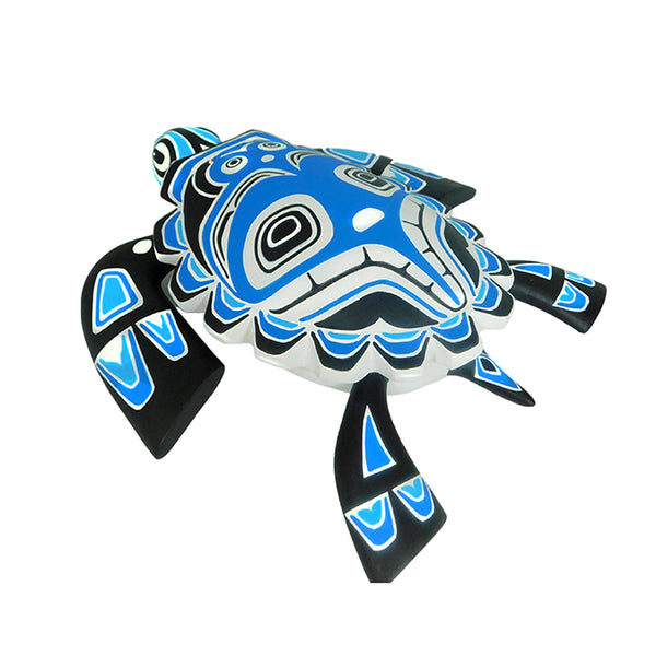 Luis Pablo: Pacific Northwest Coast Turtle Woodcarving