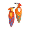 Luis Pablo: Wall Hanging Woodpeckers Woodcarving