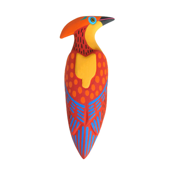 Luis Pablo: Wall Hanging Woodpeckers Woodcarving