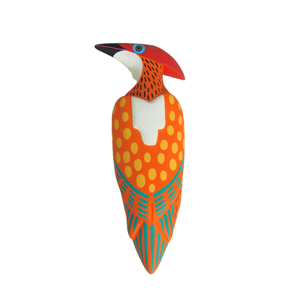 Luis Pablo: Wall Hanging Woodpeckers Woodcarving