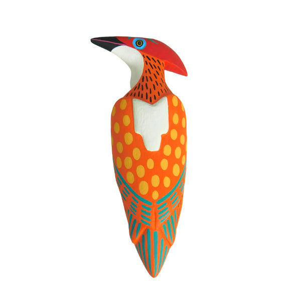 Luis Pablo: Wall Hanging Woodpeckers Woodcarving