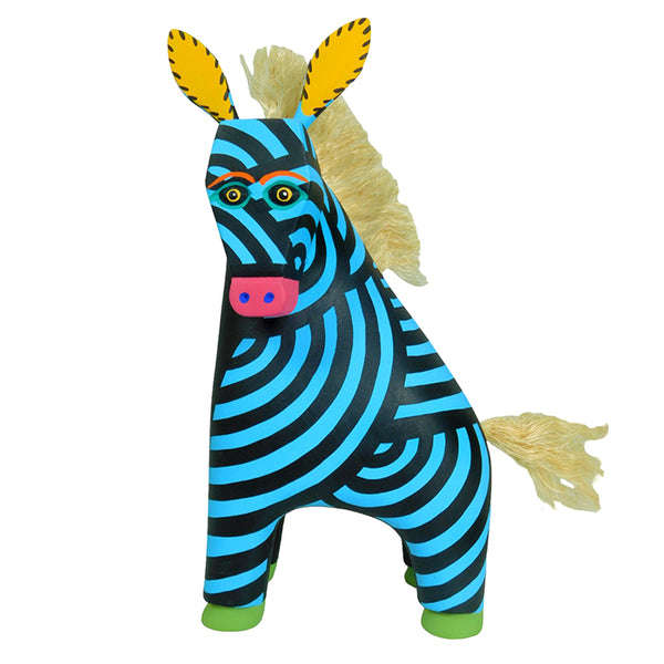 Luis Pablo: Contemporary Zebra Woodcarving