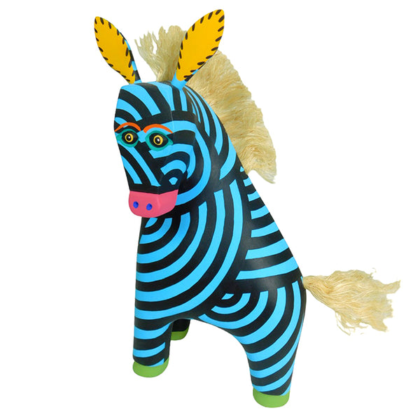 Luis Pablo: Contemporary Zebra Woodcarving