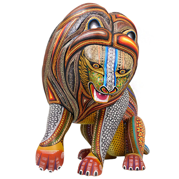 Manuel Cruz: Masterpiece Lion Woodcarving