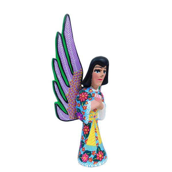 Maria Jimenez: Celestial Angel Woodcarving