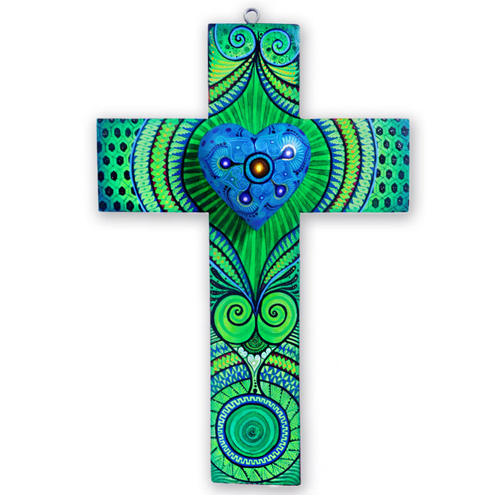 turquoise cross clipart