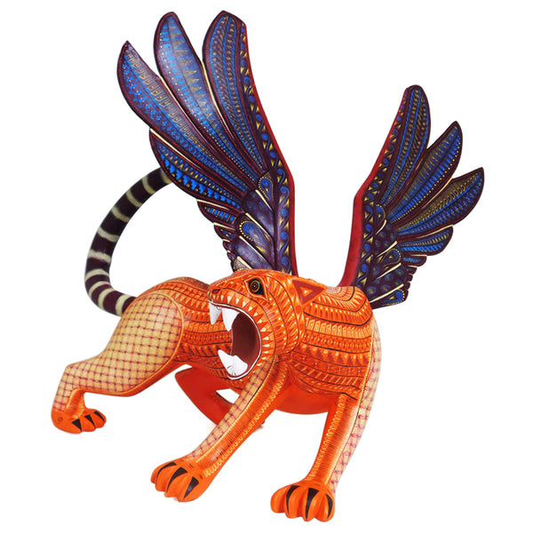 Saul Aragon: Winged Jaguar Sculpture