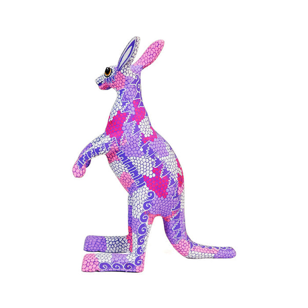 Tribus Mixes: Kangaroo Alebrije Sculpture