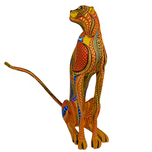 Tribus Mixes: Cheetah Woodcarving