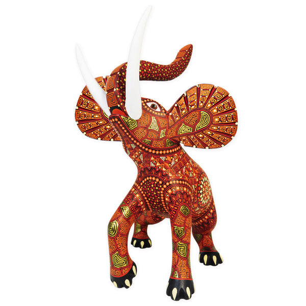 Anel Shunashi:  Auburn Elephant Alebrije