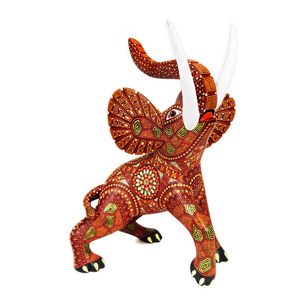 Anel Shunashi:  Auburn Elephant Alebrije